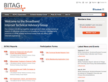 Tablet Screenshot of bitag.org